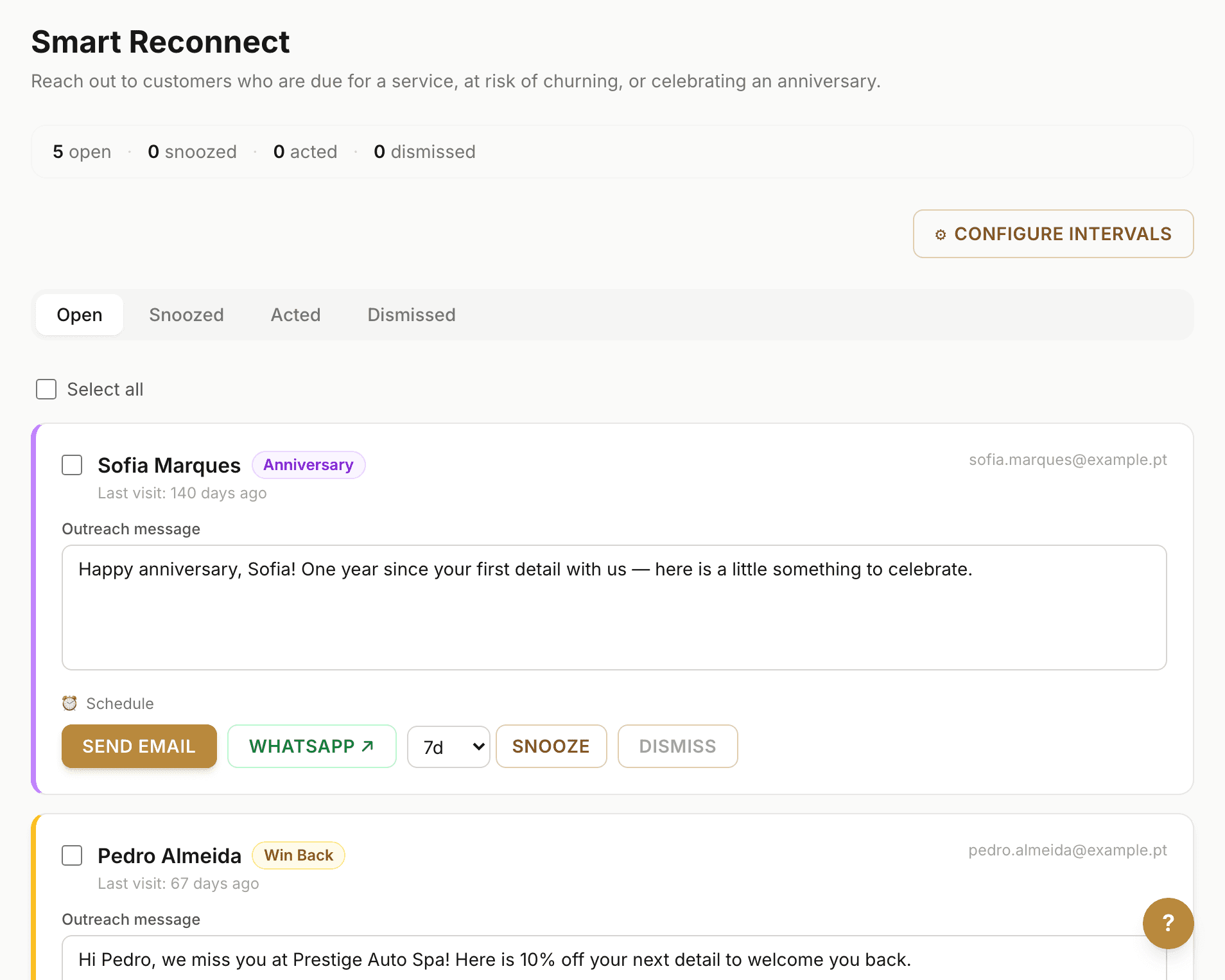 Smart Reconnect